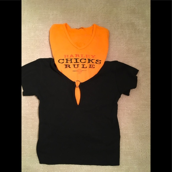 Biker chick 2 T shirts - Picture 2 of 3